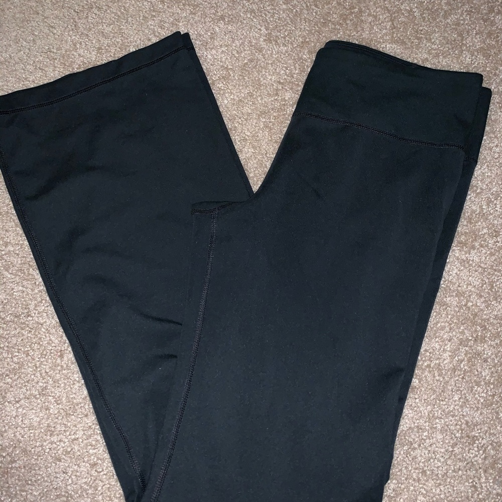 Under Armour black wide leg pants